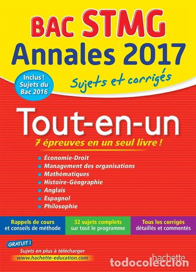 Libros: Tout-en-un Bac STMG: Sujets et corrig&eacute;s- 9782012903586