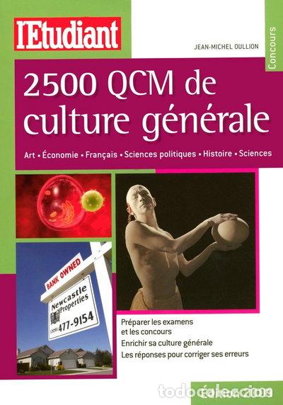 Libros: 2500 QCM de culture g&eacute;n&eacute;rale- 9782846249225
