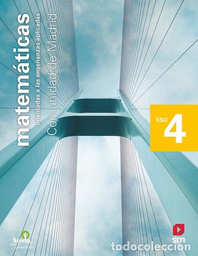 Livros em segunda m&atilde;o: Matem&aacute;ticas orientadas a las ense&ntilde;anzas aplicadas. 4 ESO. Savia Nueva Generac...- 9788491823537