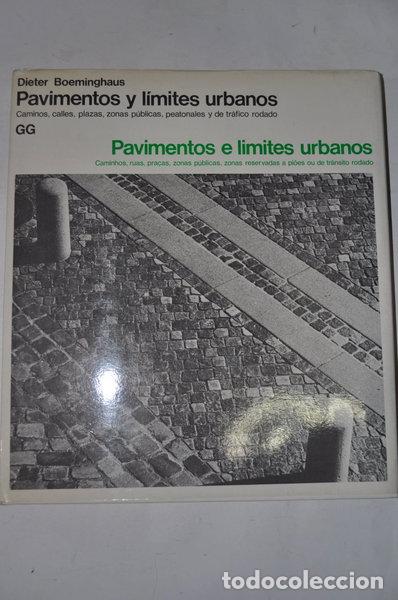 Libros: Pavimentos y l&iacute;mites urbanos- 9788425211690