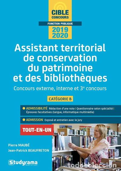 Libros: Assistant territorial de conservation du patrimonio et des biblioth&egrave;ques- 9782759038961