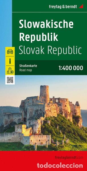 Livres: Slovak Republic Road Map 1:400 000- 9783707904727