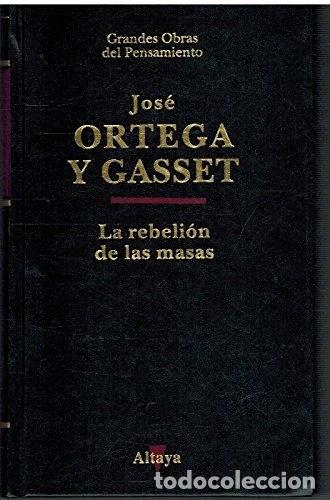 Libros: La rebeli&oacute;n de las masas- 9788448701277