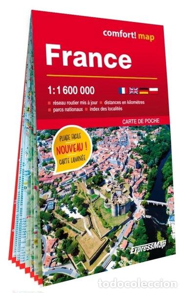 Libros: France 1/1.600.000 (Carte de poche)- 9788383550398