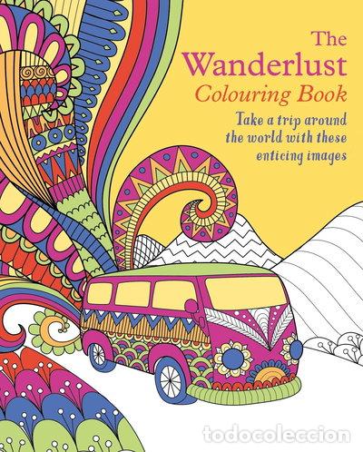 Livres: The Wanderlust Colouring Book- 9781398826397