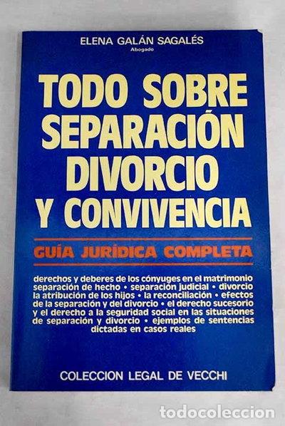 books: Todo sobre separaci&oacute;n, divorcio y convivencia- 9788431505363