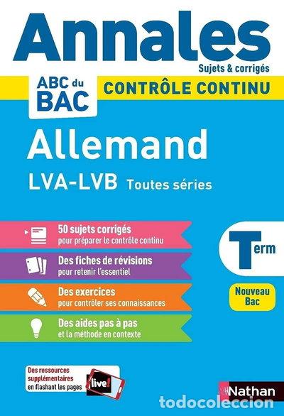 books: Annales Bac 2024 Allemand Terminale - Corrig&eacute;- 9782091575254