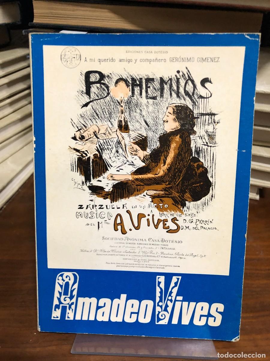 Libros: Bohemios Amadeo Vives