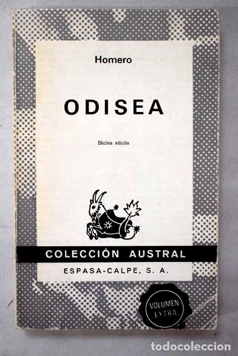 Libros: Odisea: Homero: Espasa-Calpe..- Homero