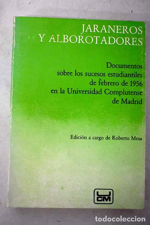 books: Jaraneros y alborotadores