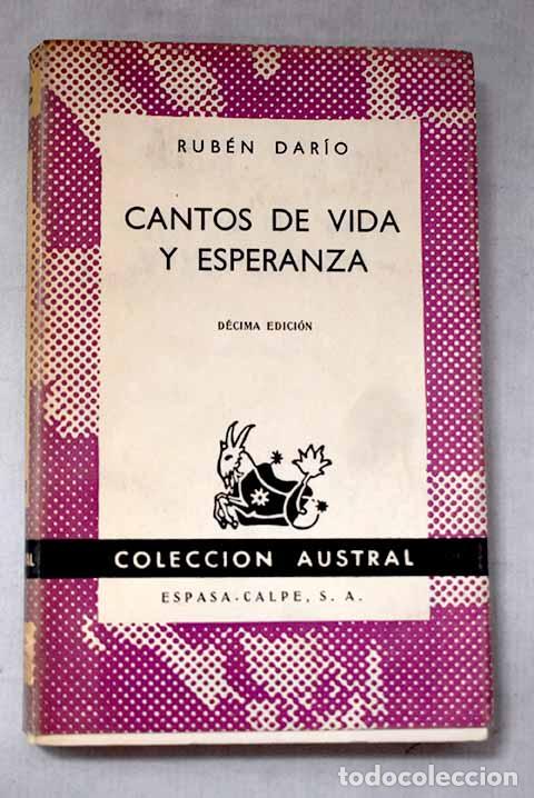 B&uuml;cher: Cantos de vida y esperanza.- Dar&iacute;o, Rub&eacute;n