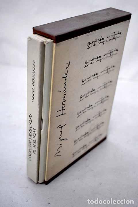 Libros: Cancionero y romancero de ausencias.- Hern&aacute;ndez, Miguel