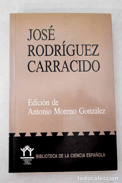 Libros: Jos&eacute; Rodr&iacute;guez Carracido