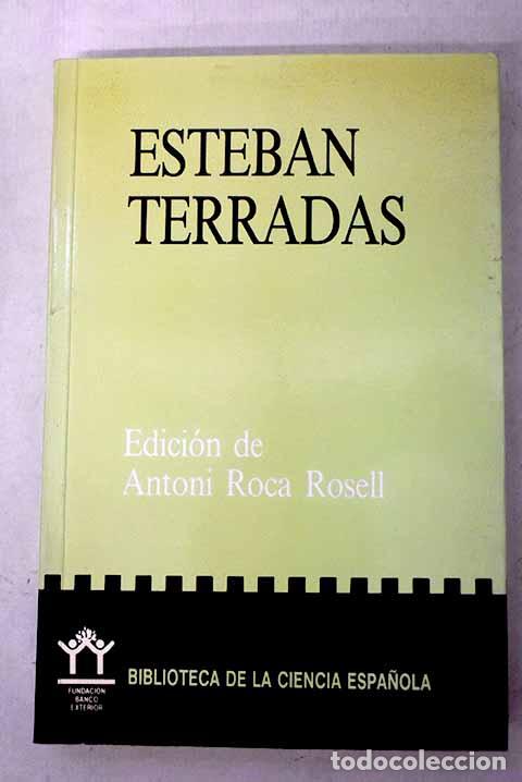 Libros: Esteban Terradas: : Fundaci&oacute;n Banco Exterior.