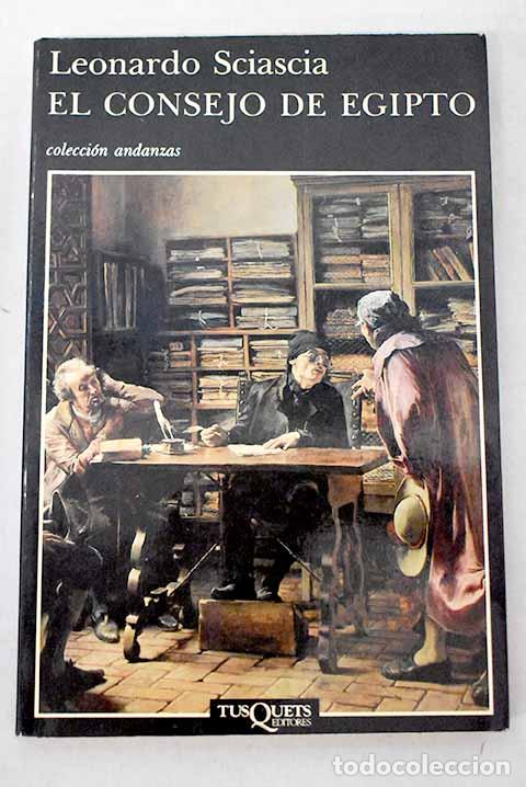 Libros: El Consejo de Egipto.- Sciascia, Leonardo