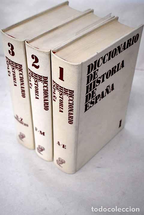 Libros: Diccionario de historia de Espa&ntilde;a