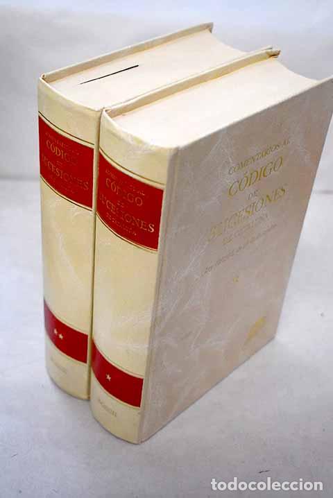 Libros: Comentarios al c&oacute;digo de sucesiones de Catalu&ntilde;a: ley 40/1991, de 30 diciembre