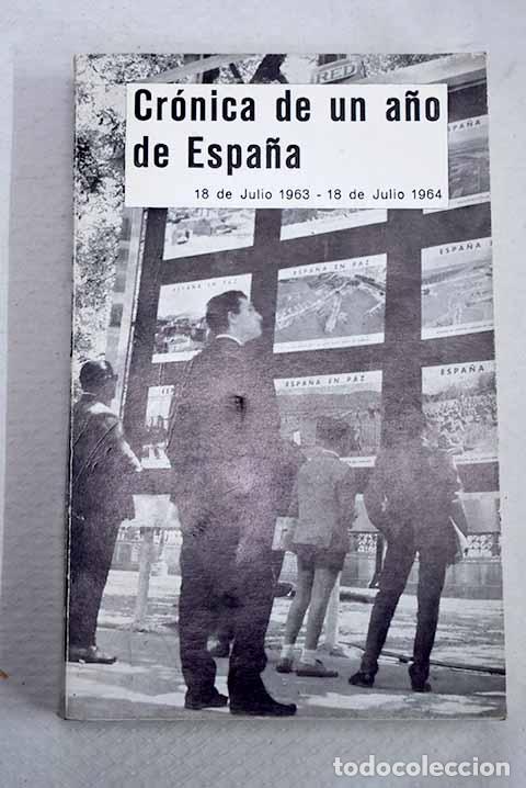 Libros: Cr&oacute;nica de un a&ntilde;o de Espa&ntilde;a