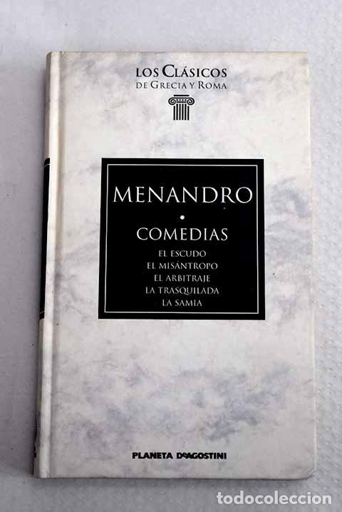 Libros: Comedias: Menandro: Planeta-Agostini..- Menandro