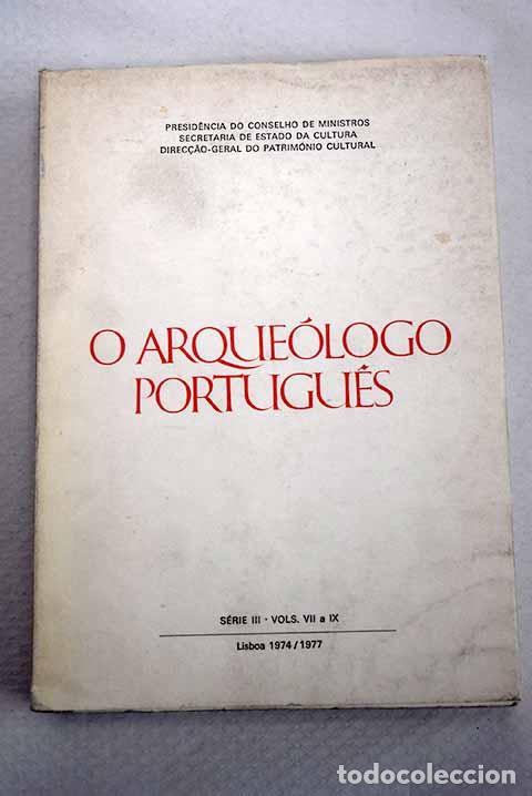 B&uuml;cher: O arqueologo portugues