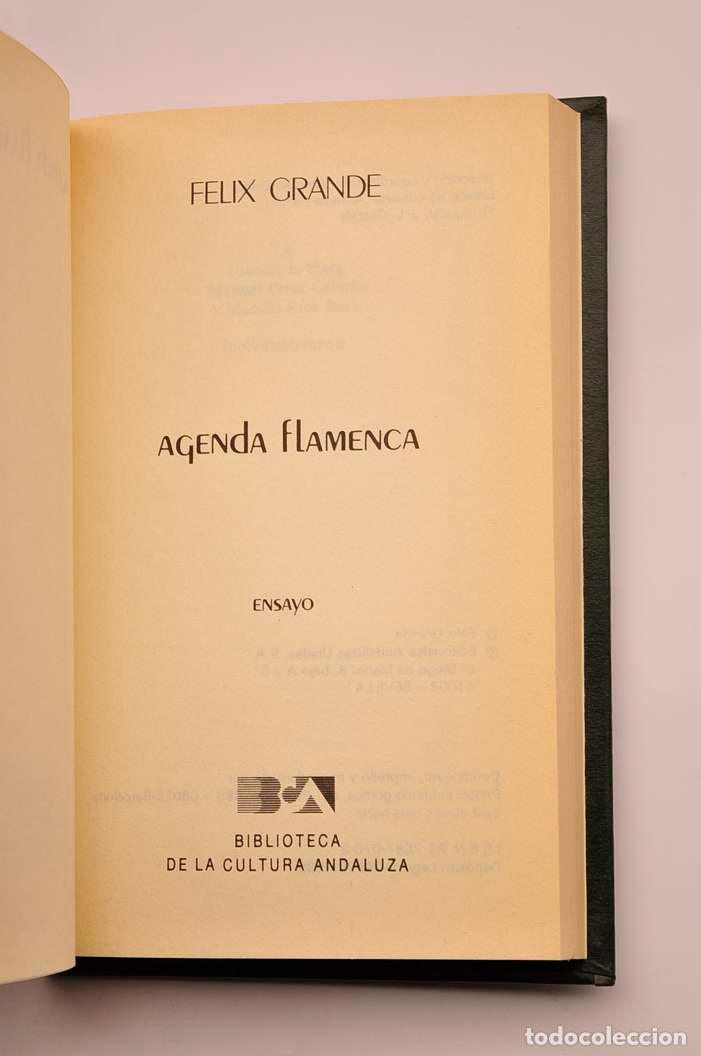 Libros: Agenda flamenca - GRANDE, F&eacute;lix - Foto 2