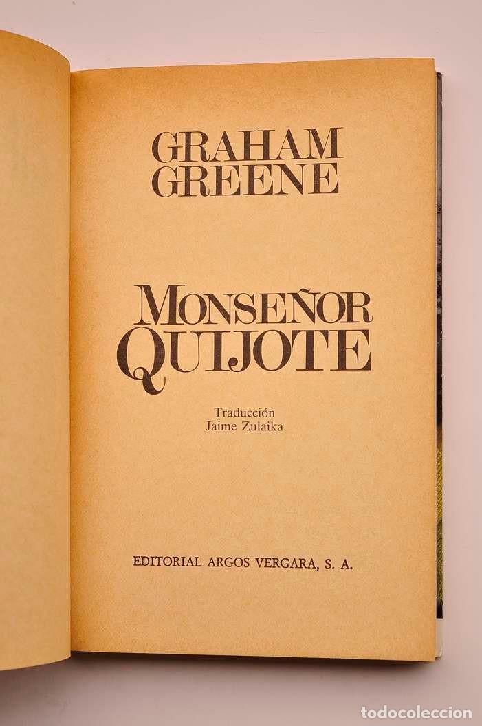 Libros: Monse&ntilde;or Quijote - GREENE, Graham - Foto 2