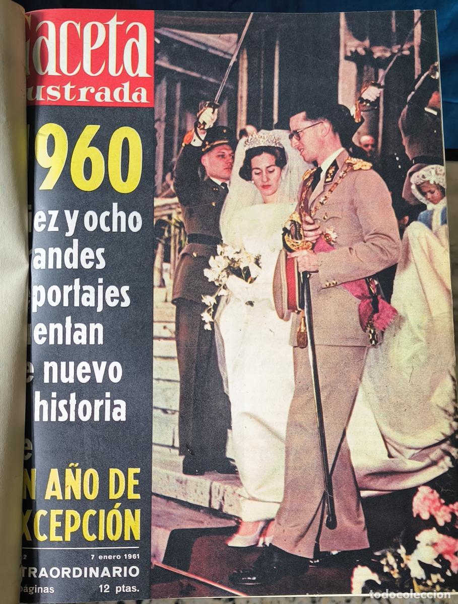B&uuml;cher: Gaceta Ilustrada a&ntilde;o 1961 3 tomos -