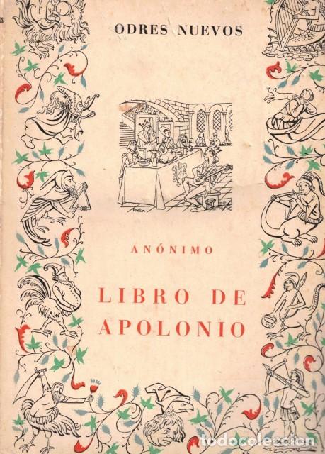 Libros: LIBRO DE APOLONIO - ANONIMO - Foto 1