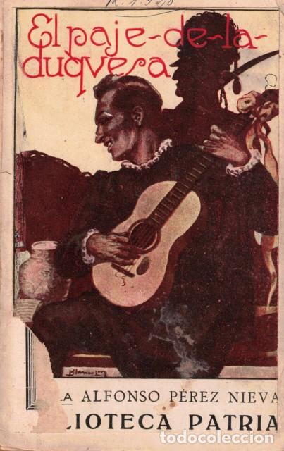 Libros: EL PAJE DE LA DUQUESA - PEREZ NIEVA, ALFONSO - Foto 1