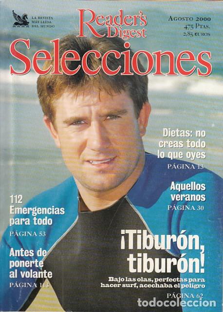 Libri di seconda mano: SELECCIONES DEL READER'S DIGEST. AGOSTO DE 2000 - OLMOS, VICTOR (Director)