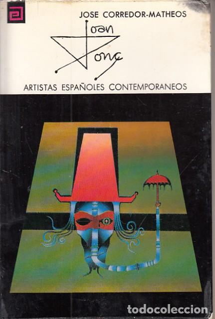 Libros: ARTISTAS ESPA&Ntilde;OLES CONTEMPOR&Aacute;NEOS N&ordm;72. JOAN PON&Ccedil; - CORREDOR-MATHEOS, JOSE