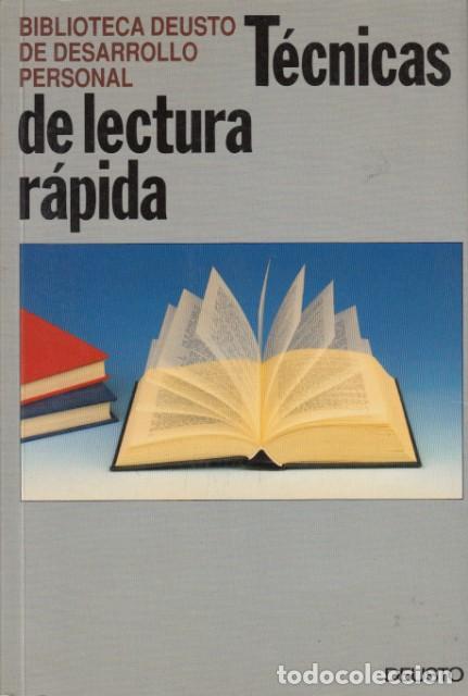 B&uuml;cher: T&Eacute;CNICAS DE LECTURA R&Aacute;PIDA - DEUSTO (EDITA)