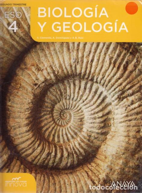 Livres: BIOLOG&Iacute;A Y GEOLOG&Iacute;A 4 ESO. SEGUNDO TRIMESTRE - CLEMENTE, S.; DOM&Iacute;NGUEZ, A. Y OTROS