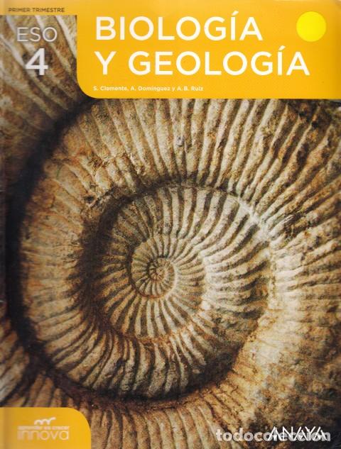 books: BIOLOG&Iacute;A Y GEOLOG&Iacute;A 4 ESO. PRIMER TRIMESTRE - CLEMENTE, S.; DOM&Iacute;NGUEZ, A. Y OTROS