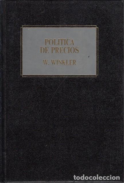 Libros: POL&Iacute;TICA DE PRECIOS - WINKLER, JOHN
