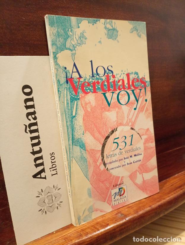 Libros: A LOS VERDIALES VOY