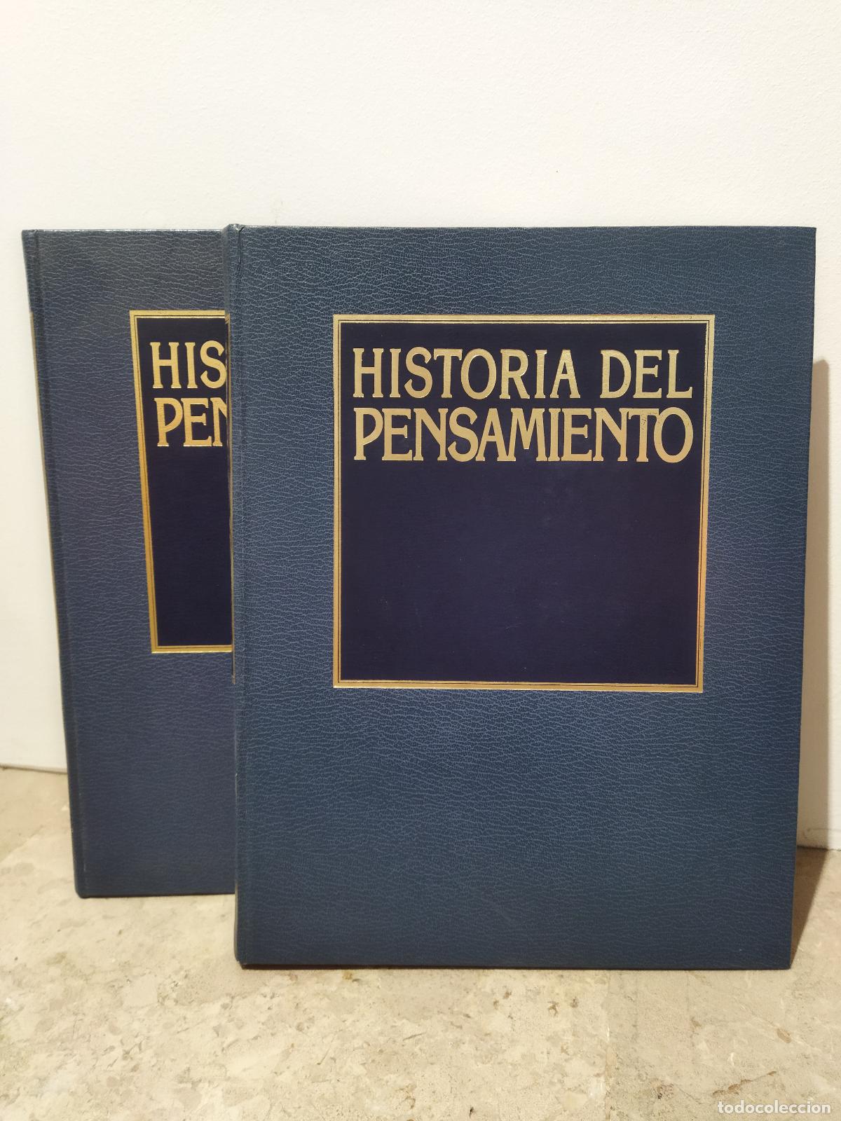 Libros: HISTORIA DEL PENSAMIENTO. TOMOS 1 y 2 - VARIOS AUTORES
