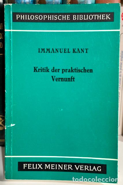Libros: KRITIK DER PRAKTISCHEN VERNUNFT - KANT, Immanuel