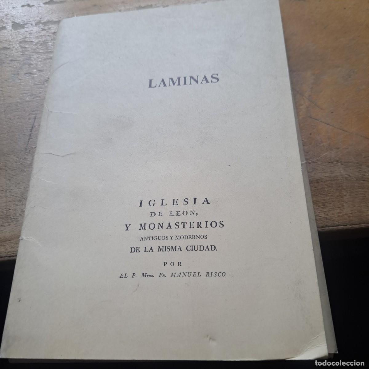 Libros: L&Aacute;MINAS Iglesia de Le&oacute;n, y monasterios antiguos y modernos de la misma ciudad. CARPETA DE LAMINAS Ed