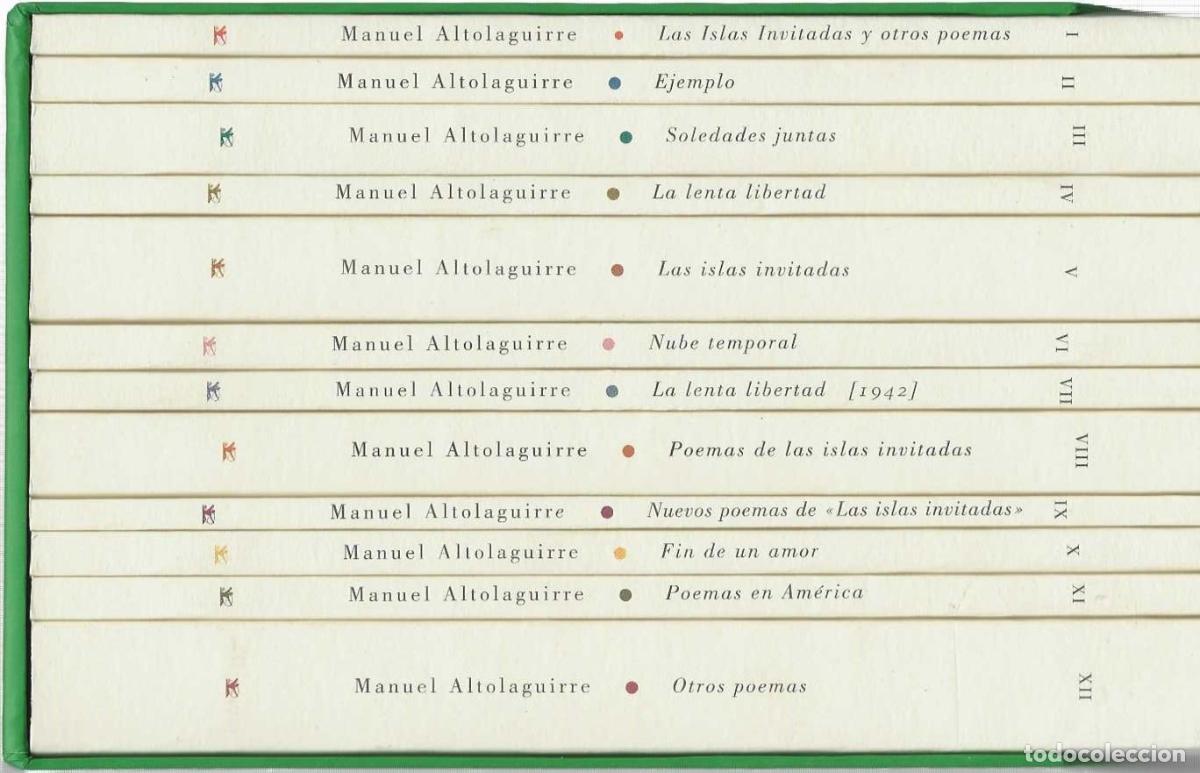 books: POES&Iacute;A COMPLETA. 12 TOMOS EN ESTUCHE. Edici&oacute;n de Almudena del Olmo Iturriarte, Francisco J. D&iacute;az de