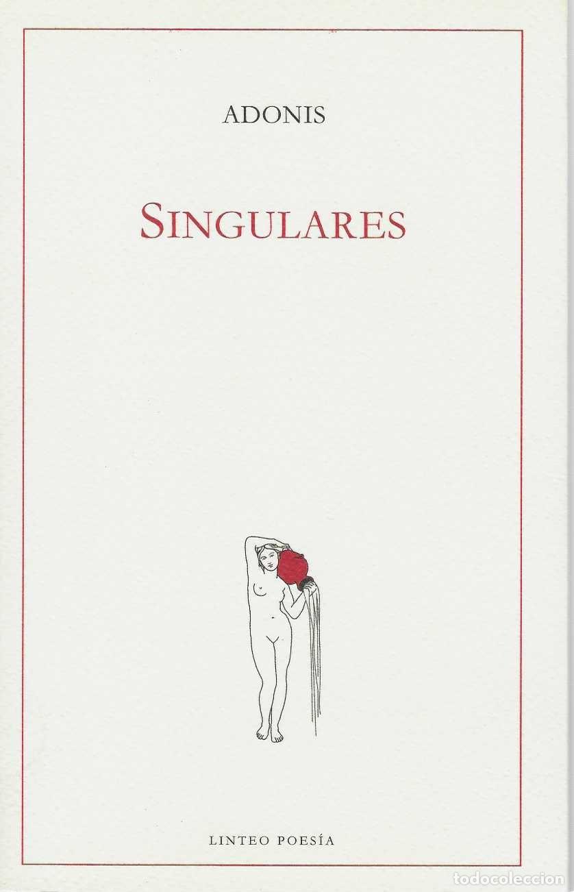 Libri di seconda mano: SINGULARES. - ADONIS.