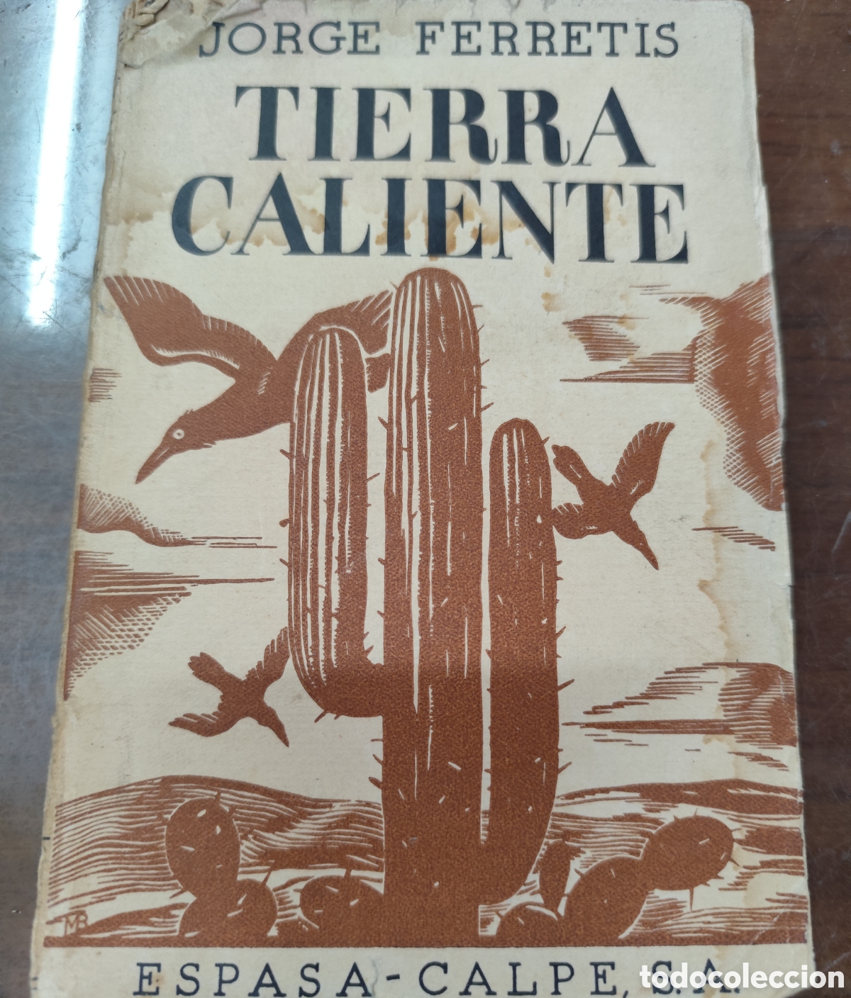 Libros: TIERRA CALIENTE. Los que solo saben pensar. 1&ordf; Edici&oacute;n. A&ntilde;o 1935 - FERRETIS,Jorge