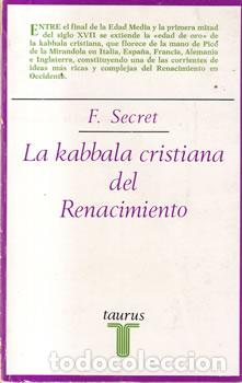 Livros em segunda m&atilde;o: La kabbala cristiana del Renacimiento - F. Secret