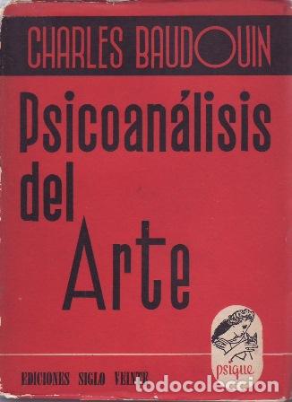 Libros: BAUDOUIN, Charles.- - Psicoan&aacute;lisis del Arte.