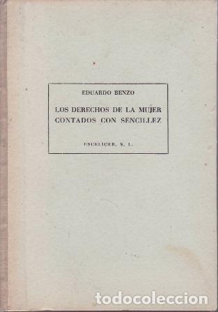 Libros: BENZO, Eduardo.- - Los derechos de la mujer contados con sencillez.