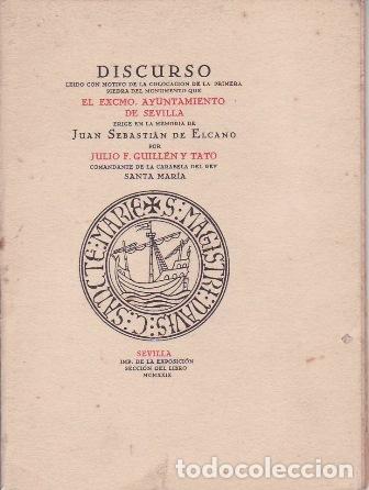 Libros: GUILL&Eacute;N TATO, Julio F.- - Discurso.