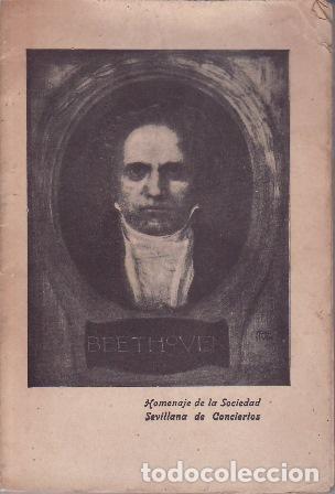 Livros em segunda m&atilde;o: ROMERO RODR&Iacute;GUEZ, Rafael y Eduardo TORRES.- - Homenaje de la Sociedad Sevillana de Conciertos a Beet