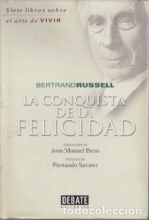 Livros em segunda m&atilde;o: RUSSELL, Bertrand.- - La conquista de la felicidad. Pr&oacute;logo de Fernando Sabater.