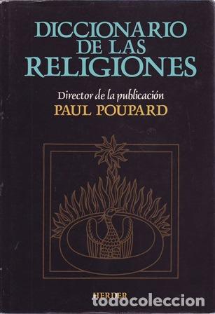 Libros: POUPARD, Cardenal Paul.- - Diccionario de las religiones.