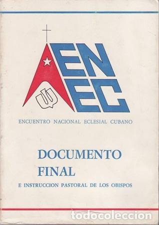 books: VV. AA.- - Documento final e instrucci&oacute;n pastoral de los obispos.